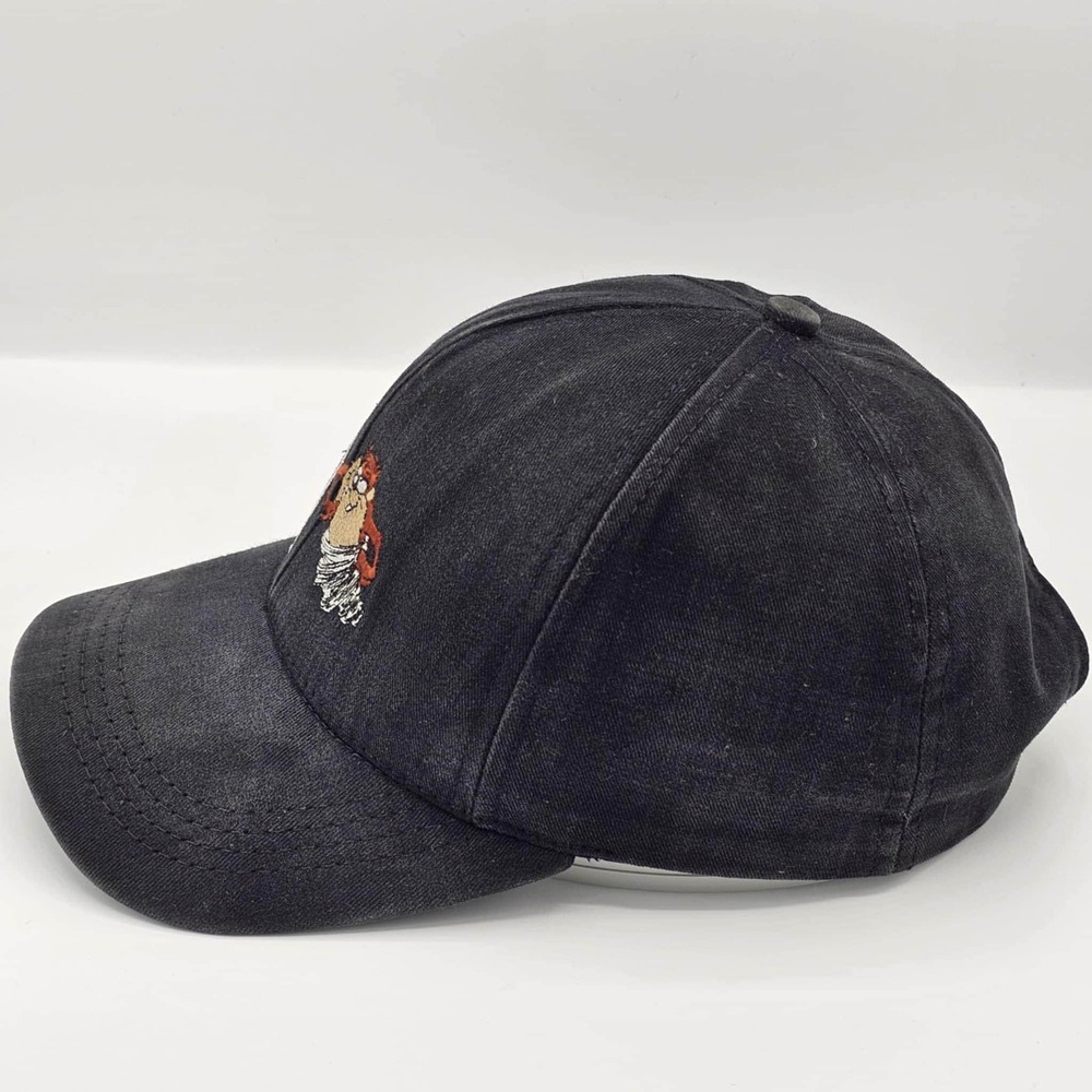 Looney Tunes Vintage 90s Bugs Bunny Taz Stamp Snapback Hat - Picture 2 of 8